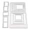 6 Pack: Film Frames Cutting Die Set by Recollections™